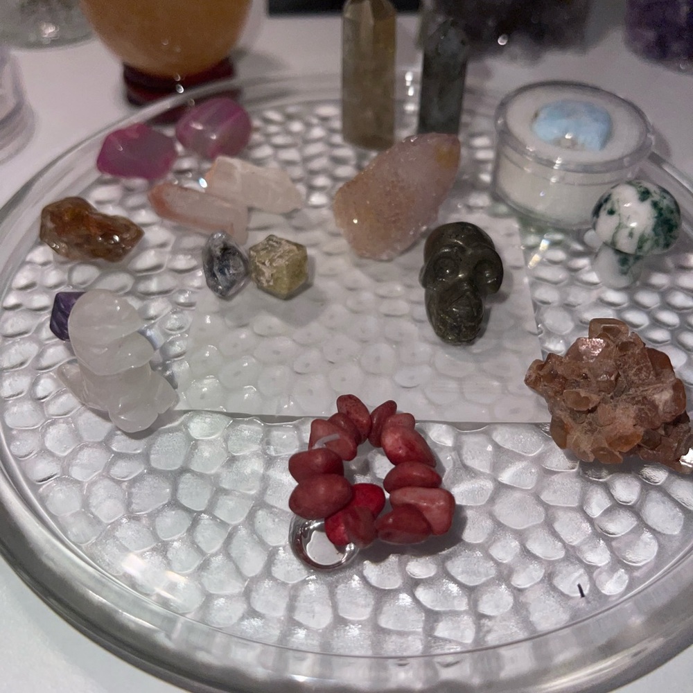 Red Jasper chip ring! - Picture 2 of 2